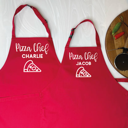 Pizza Chef Kids Personalised Apron