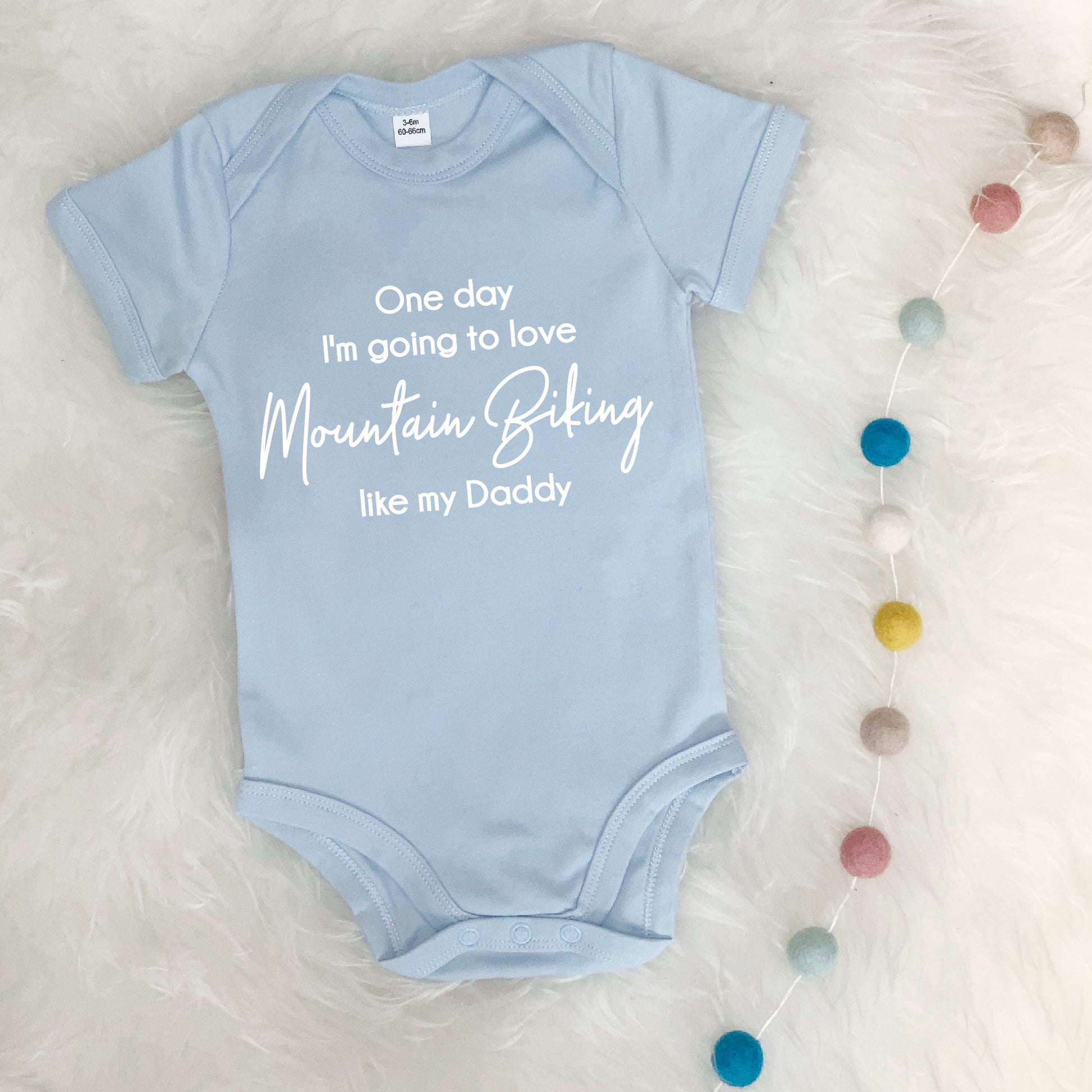 One Day I'm Going To Love… Personalised Babygrow - Lovetree Design