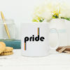 pride mug white colour
