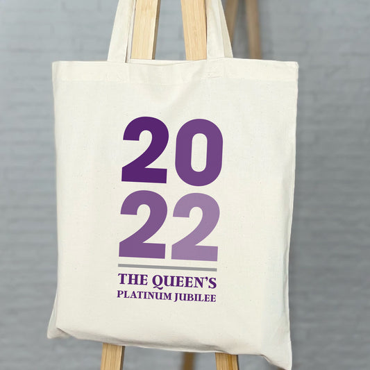 2022 Queen's Platinum Jubilee Tote Bag - Lovetree Design