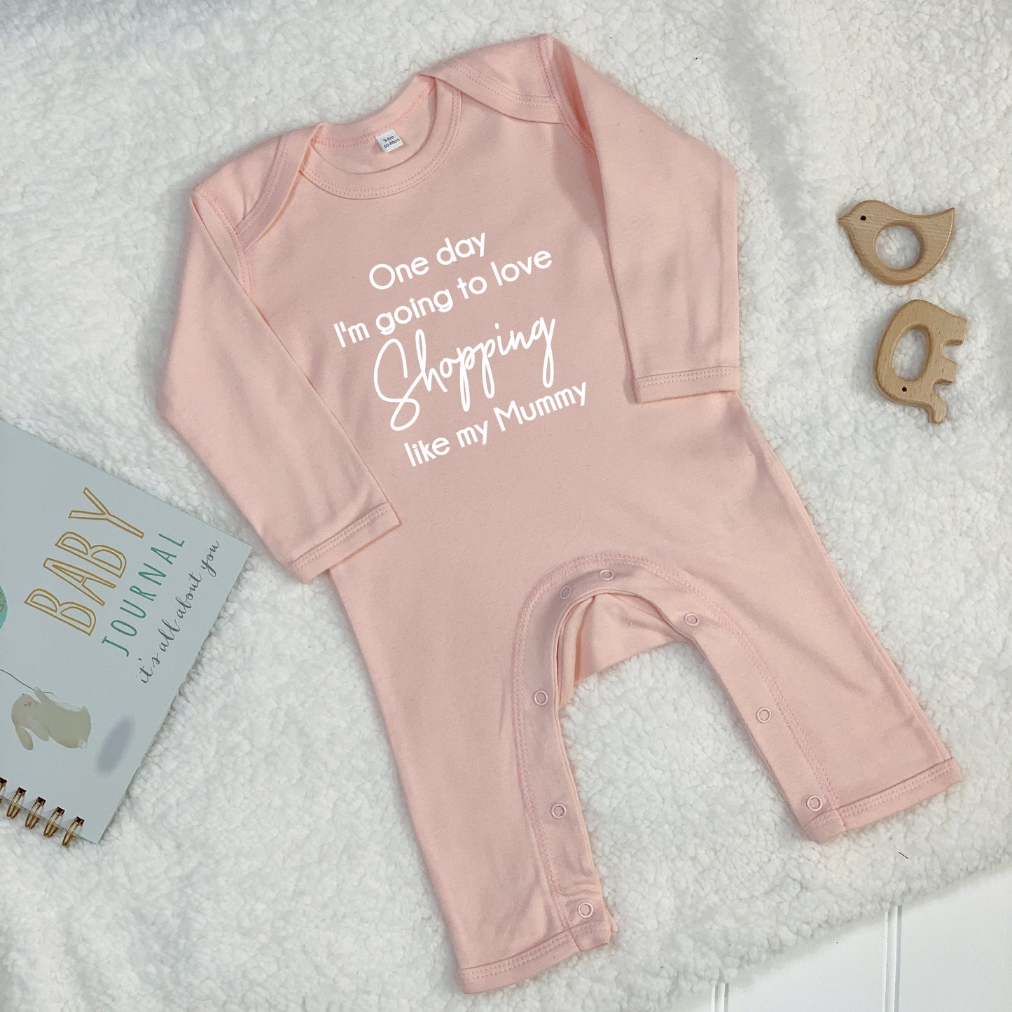 One Day I'm Going To Love… Personalised Babygrow - Lovetree Design