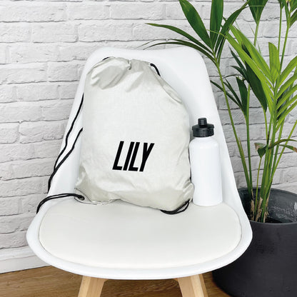 Personalised Italic Kids Pe / Swimming Bag