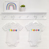 This One And That One Twin Babygrow Set - Lovetree Design