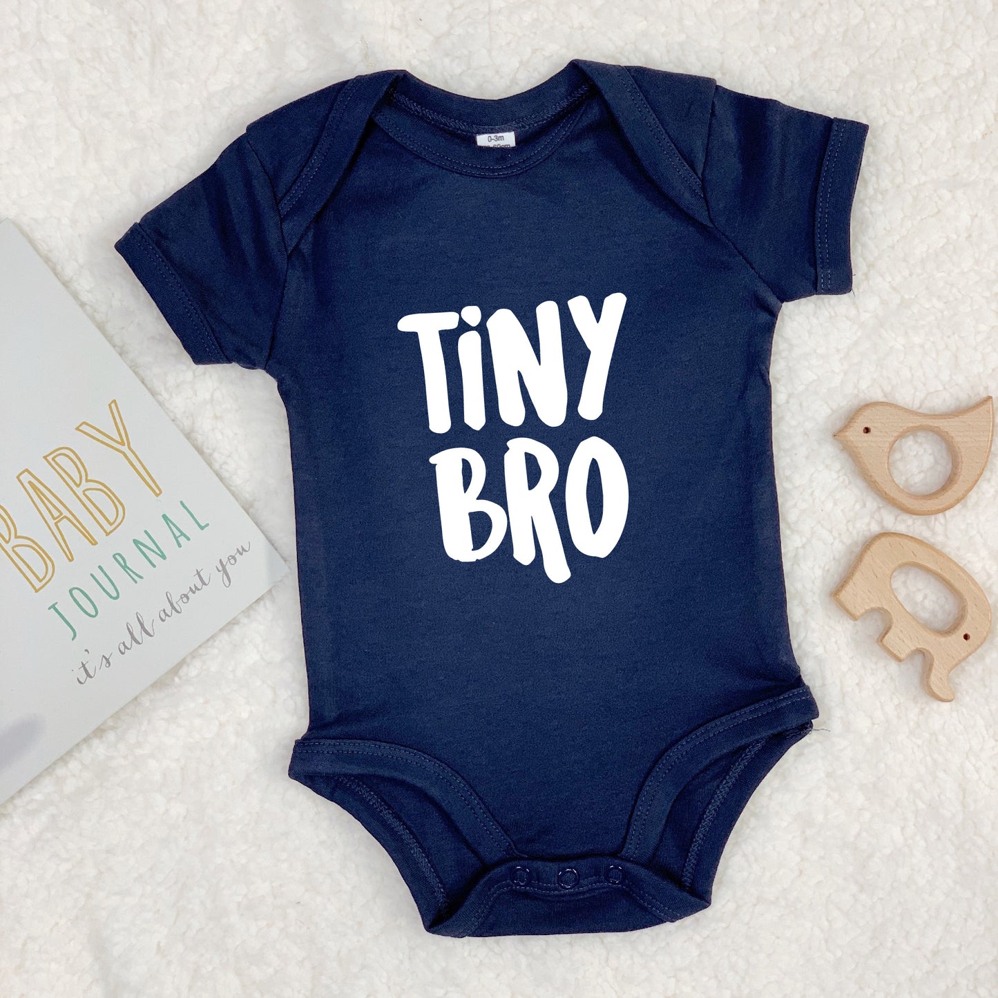 Tiny Bro / Sis Babygrow - Lovetree Design