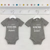 I Love …With My Mummy And Daddy Personalised Babygrows - Lovetree Design