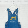 Wild And Free Leopard Baby/Kids Denim Dungarees