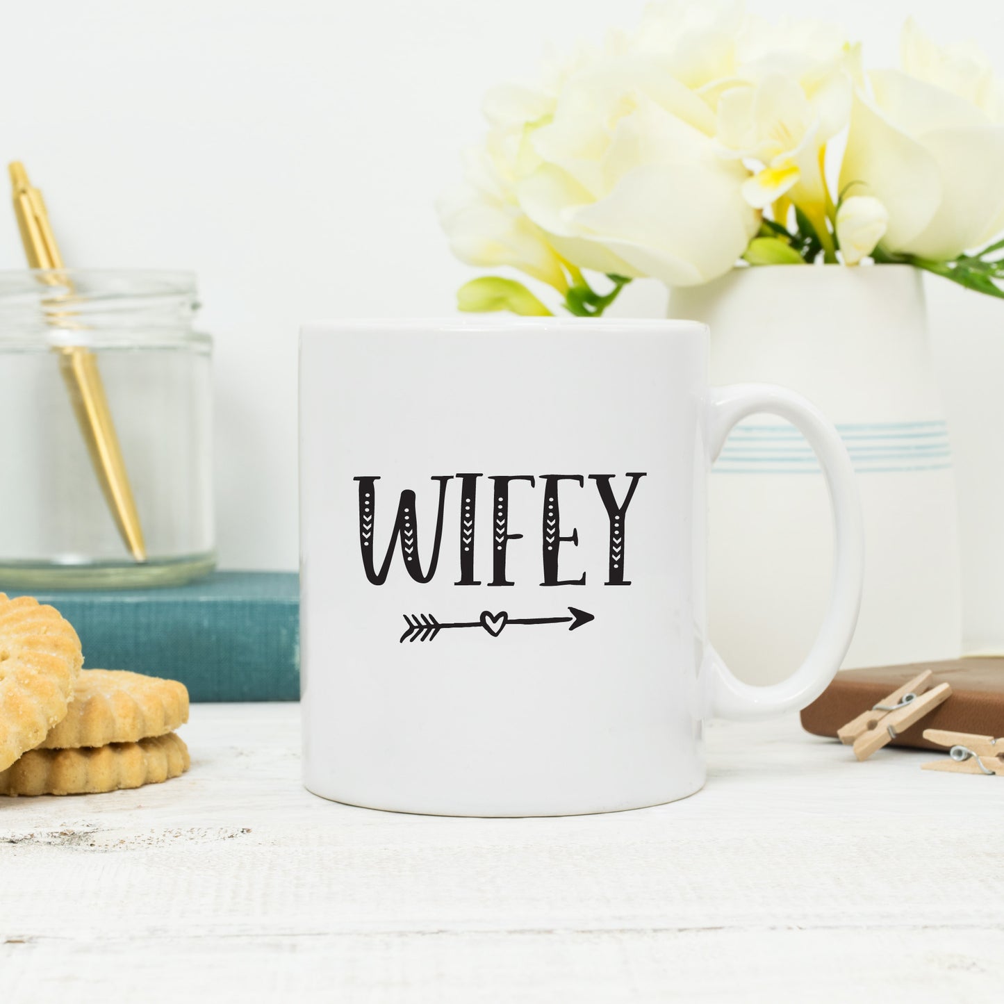 Wifey Mug for Wife - Lovetree Design