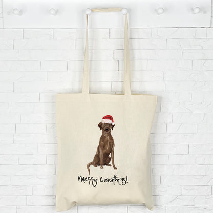 Labrador Christmas Tote Bag